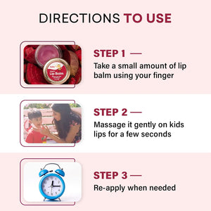 BabyOrgano Natural Lip Balm Beetroot 8g | The Mom Store - Kids Skin Care