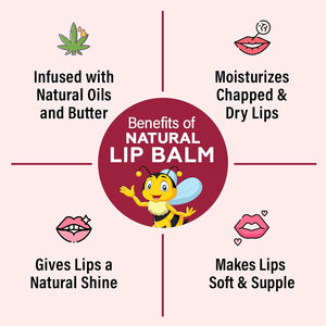 BabyOrgano Natural Lip Balm Beetroot 8g | The Mom Store - Kids Skin Care