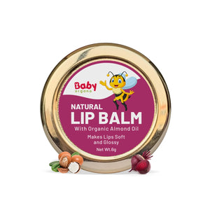 BabyOrgano Natural Lip Balm Beetroot 8g | The Mom Store - Kids Skin Care