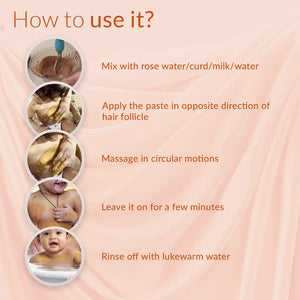 BabyOrgano Natural Ubtan for Skin Tan Removal – 100% Ayurvedic Bath Powder for Babies, Kids & Women – With Green Gram, Sandalwood, Turmeric – Glowing, Soft Skin – Chemical Free – FDCA Approved – 100g - Baby Skin Care