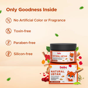 BabyOrgano Natural Ubtan Powder 100g | The Mom Store - Baby Skin Care