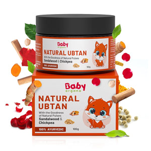 BabyOrgano Natural Ubtan Powder 100g | The Mom Store - Baby Skin Care