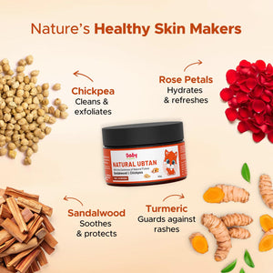 BabyOrgano Natural Ubtan Powder 100g | The Mom Store - Baby Skin Care