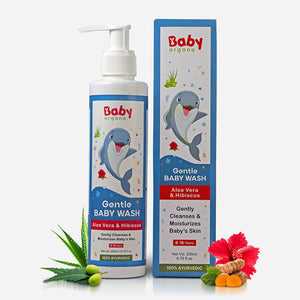 BabyOrgano Nourishing Baby Body Wash 200ml | The Mom Store - Baby Shampoo & Body Wash