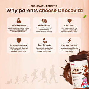 BabyOrgano Nutriverse Chocovita Milk Mix 300g - Baby Food & Storage