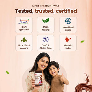 BabyOrgano Nutriverse Chocovita Milk Mix 300g - Baby Food & Storage