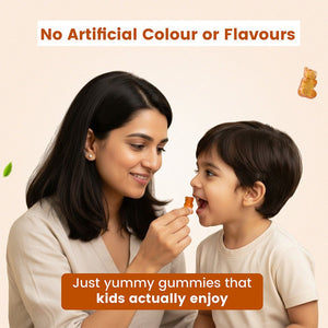 BabyOrgano Nutriverse Cold and Cough Gummies | For Cold and Cough Relief | 2+ Years