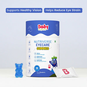 BabyOrgano Nutriverse Eye Care Gummies Blueberry | The Mom Store - Baby Food