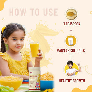 BabyOrgano Nutriverse Kesar Haldi Milk Mix 300g | The Mom Store - Baby Food