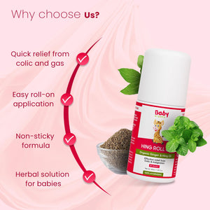 BabyOrgano Pain Relief Roll-On - Baby Skincare