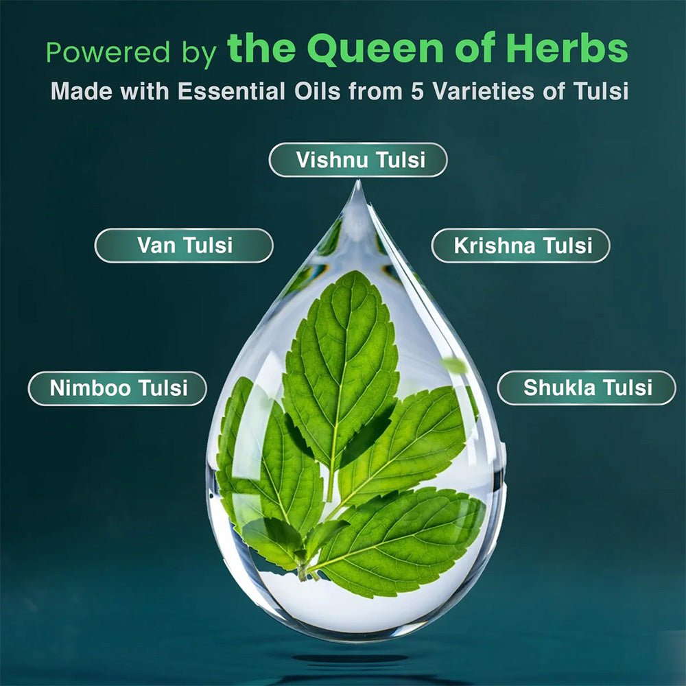 BabyOrgano PanchTulsi Drops | Ayurvedic 5 Tulsi Extracts for Immunity & Respiratory Health