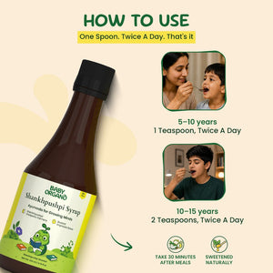 BabyOrgano Shankhpushpi Syrup 200ml - Baby Food & Storage