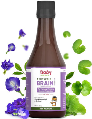 BabyOrgano Shankhpushpi Syrup 200ml | The Mom Store - Baby Food