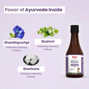 BabyOrgano Shankhpushpi Syrup 200ml | The Mom Store - Baby Food