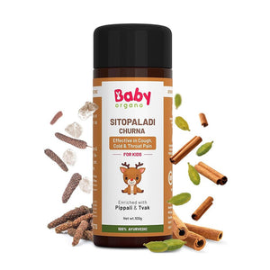 BabyOrgano Sitopaladi Churna for Cough & Cold | The Mom Store - Cold Relief Roll On