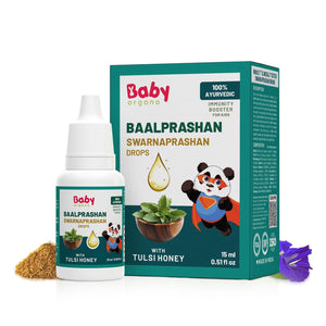 BabyOrgano Swarnaprashan Drops 15ml | The Mom Store - Immunity Booster
