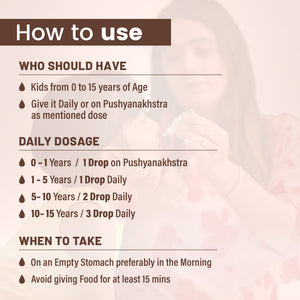 BabyOrgano Swarnaprashan Drops - Immunity Boost | The Mom Store - Immunity Booster