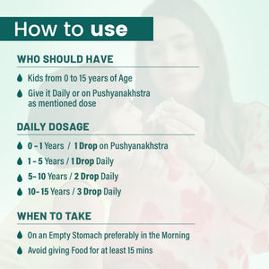 BabyOrgano Swarnaprashan Drops - Kids Immunity | The Mom Store - Immunity Booster