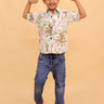 Bagh - i - Bold Jungle Print Boys Shirt - KES - SC - BGBDB - 0 - 6