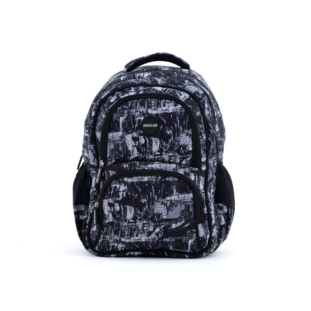 Novex Snug-On Kyro Printed Unisex Kids School Bag for 4th Class to 6th Class - 17 Inch | Backpack for 10-12 Years Kids