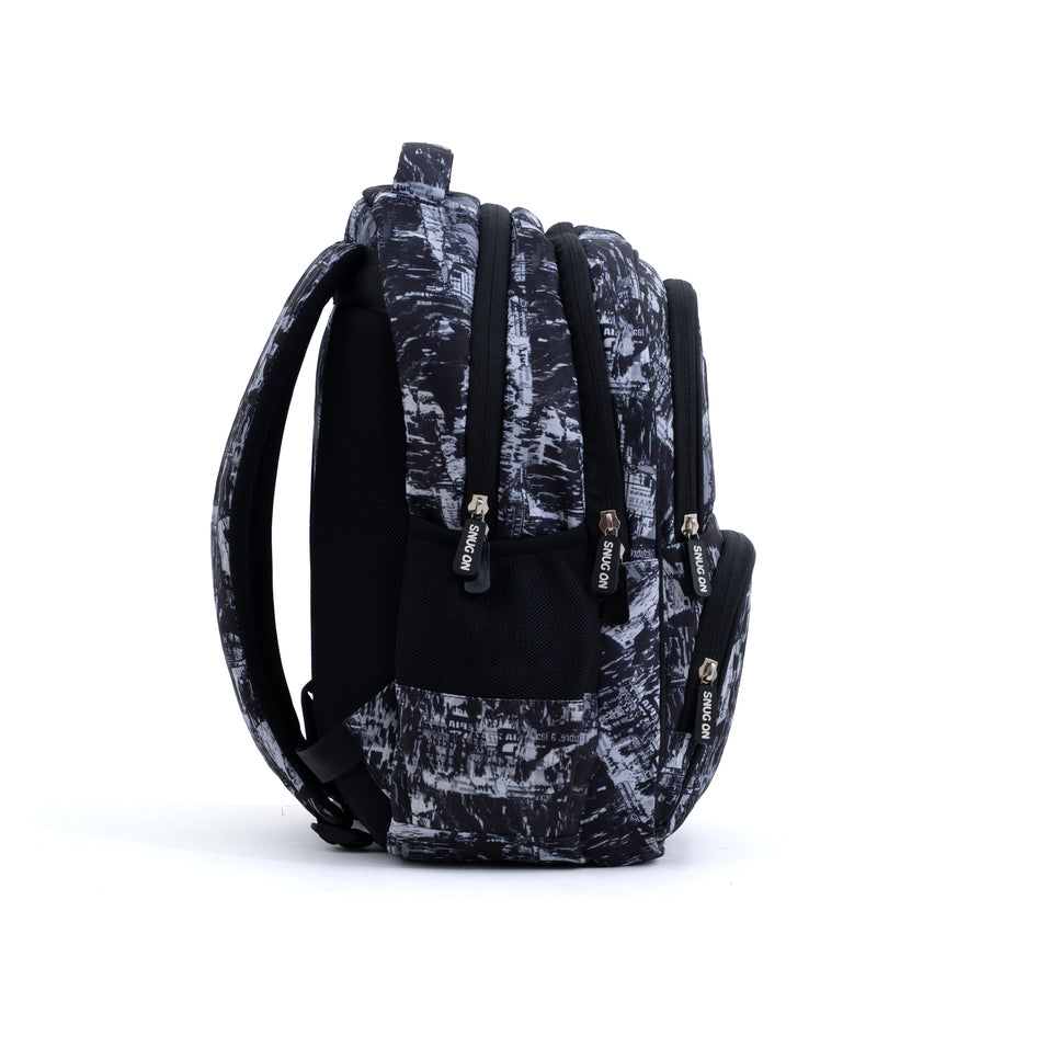 Novex Snug-On Kyro Printed Unisex Kids School Bag for 4th Class to 6th Class - 17 Inch | Backpack for 10-12 Years Kids