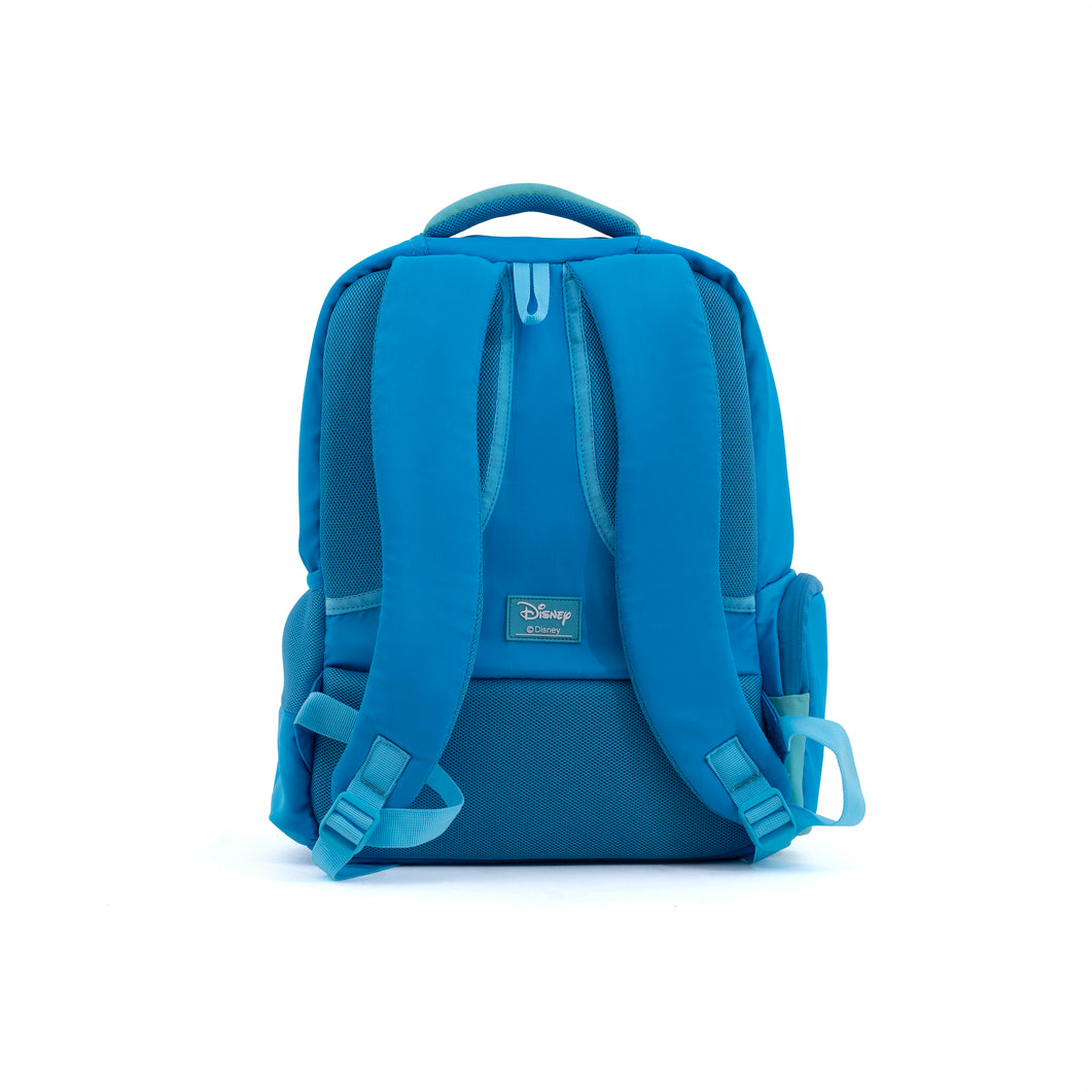 Novex Snug-On Princess Printed Girl Kids School Bag for 1st Class to 4th Class - 16 Inch | Backpack for 7-10 Years Kids
