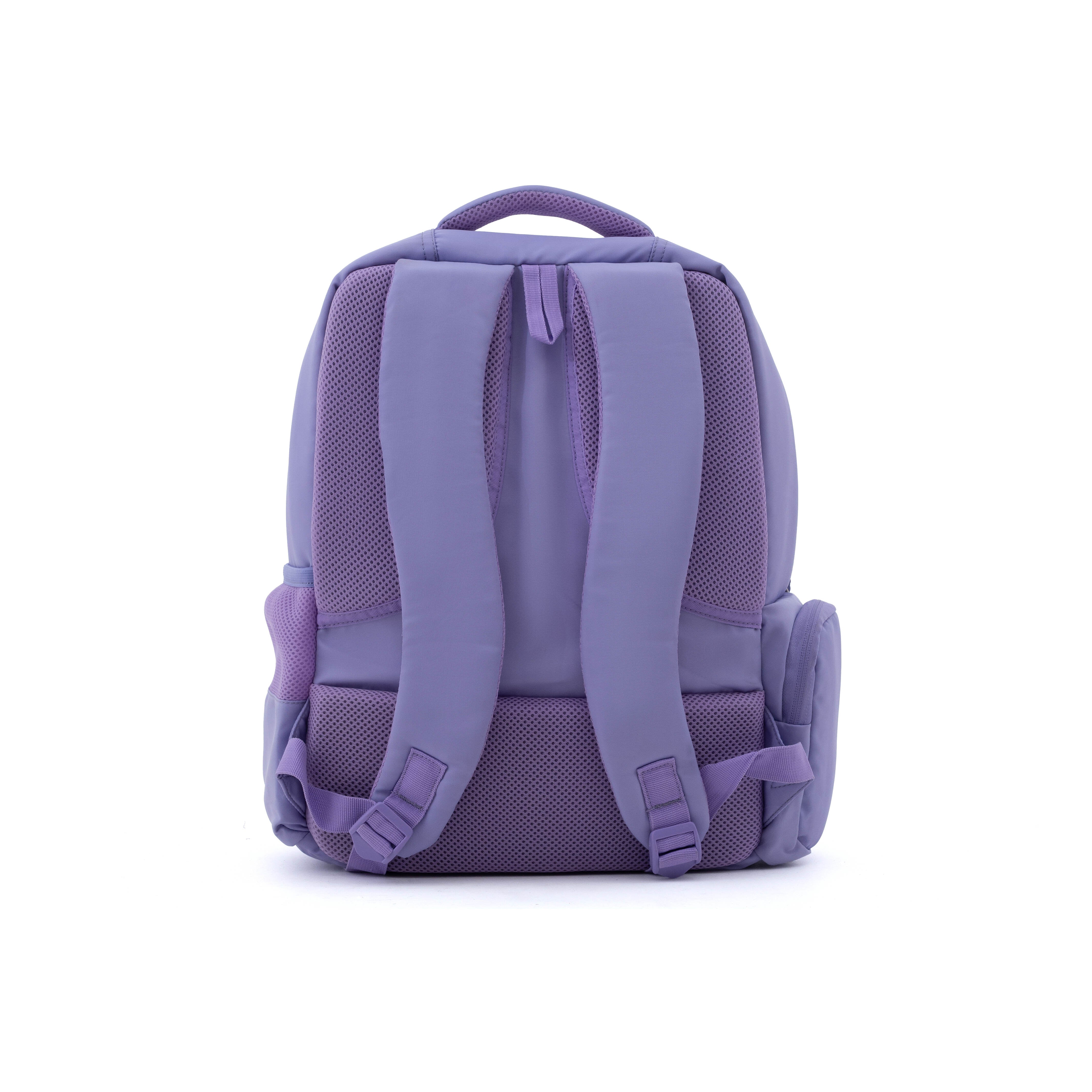 Novex Snug-On Unicorn Printed Girl Kids School Bag for 1st Class to 4th Class - 16 Inch