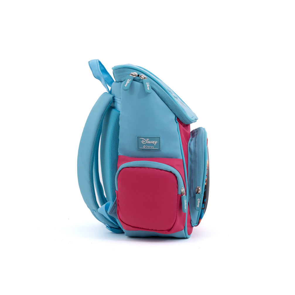 Novex Snug-On Moana Printed Girl Kids School Bag for Preschool, Kindergarten - 13 Inch | Backpack for 3-5 Years Kids