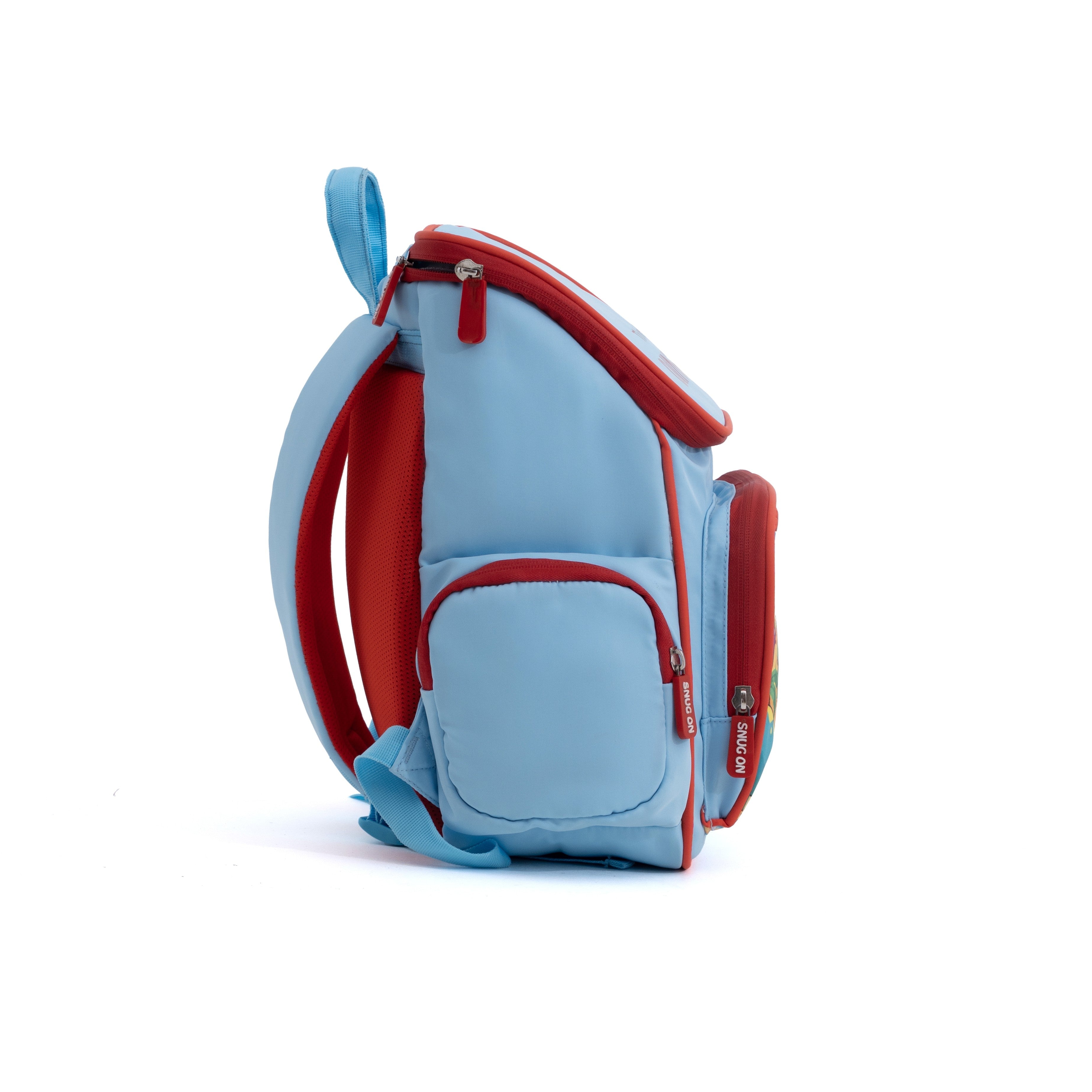 Novex Snug-On Dinosaur Printed Boy Kids School Bag for Preschool, Kindergarten