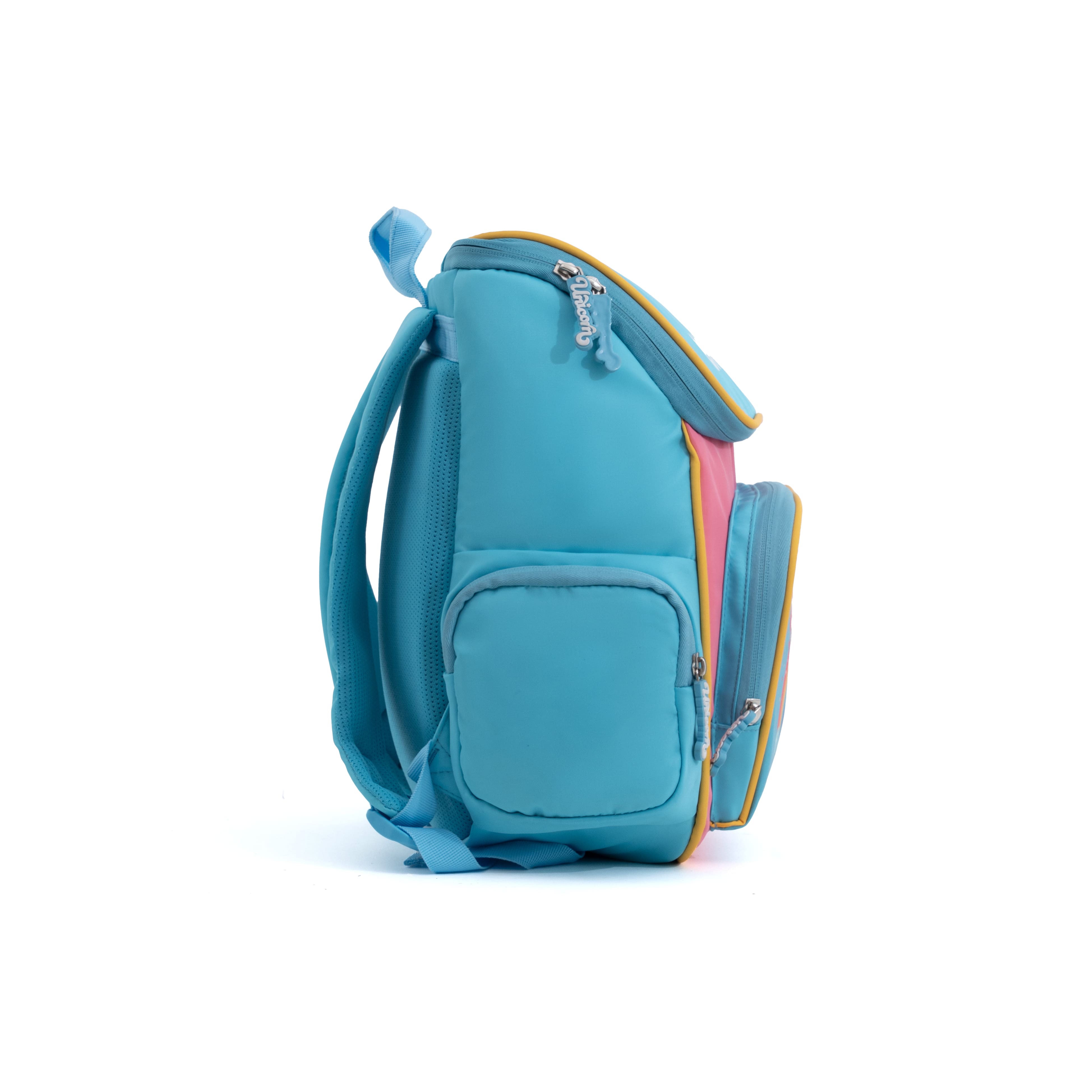 Novex Snug-On Unicorn Printed Girl Kids School Bag for Preschool, Kindergarten - 13 Inch | Backpack for 3-5 Years Kids