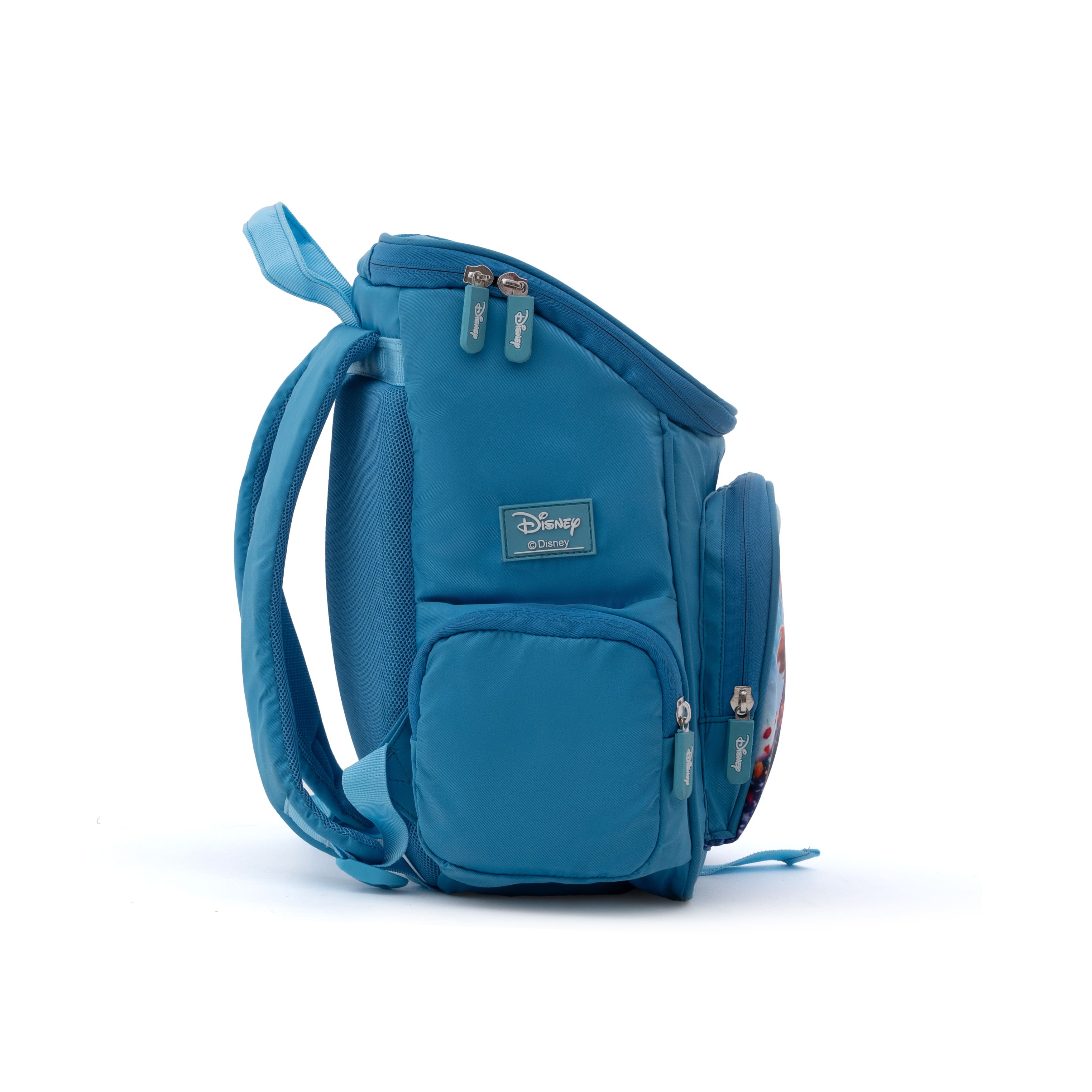 Novex Snug-On Frozen Printed Girl Kids School Bag for Preschool, Kindergarten - 13 Inch | Backpack for 3-5 Years Kids