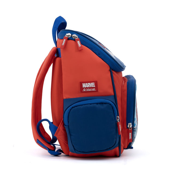 Novex Snug-On Spiderman Printed Boy Kids School Bag for Preschool, Kindergarten - 13 Inch