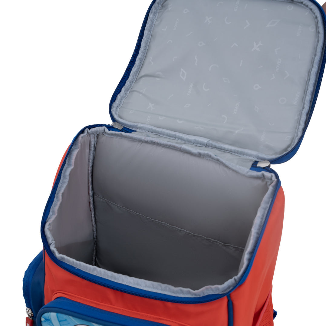 Novex Snug-On Spiderman Printed Boy Kids School Bag for Preschool, Kindergarten - 13 Inch