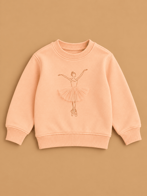 Ballet Dreams Kids Sweatshirt - 1-2 Years Kids Winter Sweatshirts