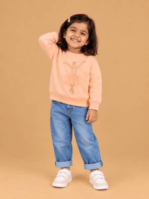 Ballet Dreams Kids Sweatshirt - 1-2 Years Kids Winter Sweatshirts