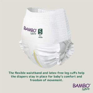 Bambo Nature Pant Diapers XL 19 Pieces Baby Diaper Pants | The Mom Store - Pant Diapers