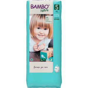 Bambo Nature Pant Diapers XL 38 Pieces Baby Diaper Pants | The Mom Store - Pant Diapers