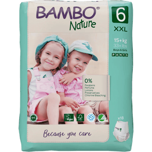 Bambo Nature Pant Diapers XXL 18 Pieces Baby Diaper Pants | The Mom Store - Pant Diapers