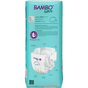 Bambo Nature Tape Diapers Large 48 Pieces Baby Diapers | The Mom Store - Tape Diapers