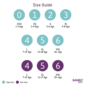 Bambo Nature Tape Diapers Medium 52 Pieces Baby Diapers | The Mom Store - Tape Diapers