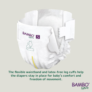 Bambo Nature Tape Diapers XL 22 Pieces Baby Diapers | The Mom Store - Tape Diapers