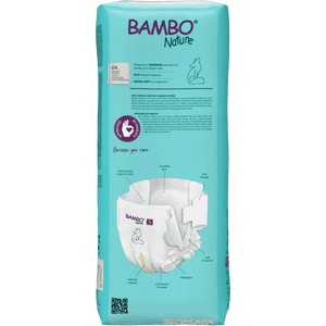 Bambo Nature Tape Diapers XL 44 Pieces Baby Diapers | The Mom Store - Tape Diapers