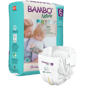 Bambo Nature Tape Diapers XXL 20 Pieces Baby Diapers | The Mom Store - Tape Diapers