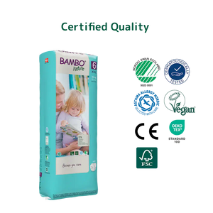 Bambo Nature Tape Diapers XXL 40 Pieces Baby Diapers | The Mom Store - Tape Diapers
