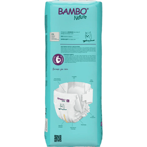 Bambo Nature Tape Diapers XXL 40 Pieces Baby Diapers | The Mom Store - Tape Diapers