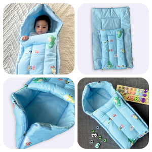 Oranges & Lemons | Carry Nest | Blue