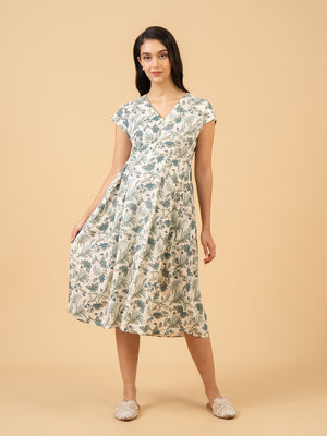 Bare Ivory Maternity and Nursing Dress - S Maternity Casual Dress