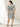 Barely Grey Floral Women's A - Line Dress - WDRS - GYFRL - S