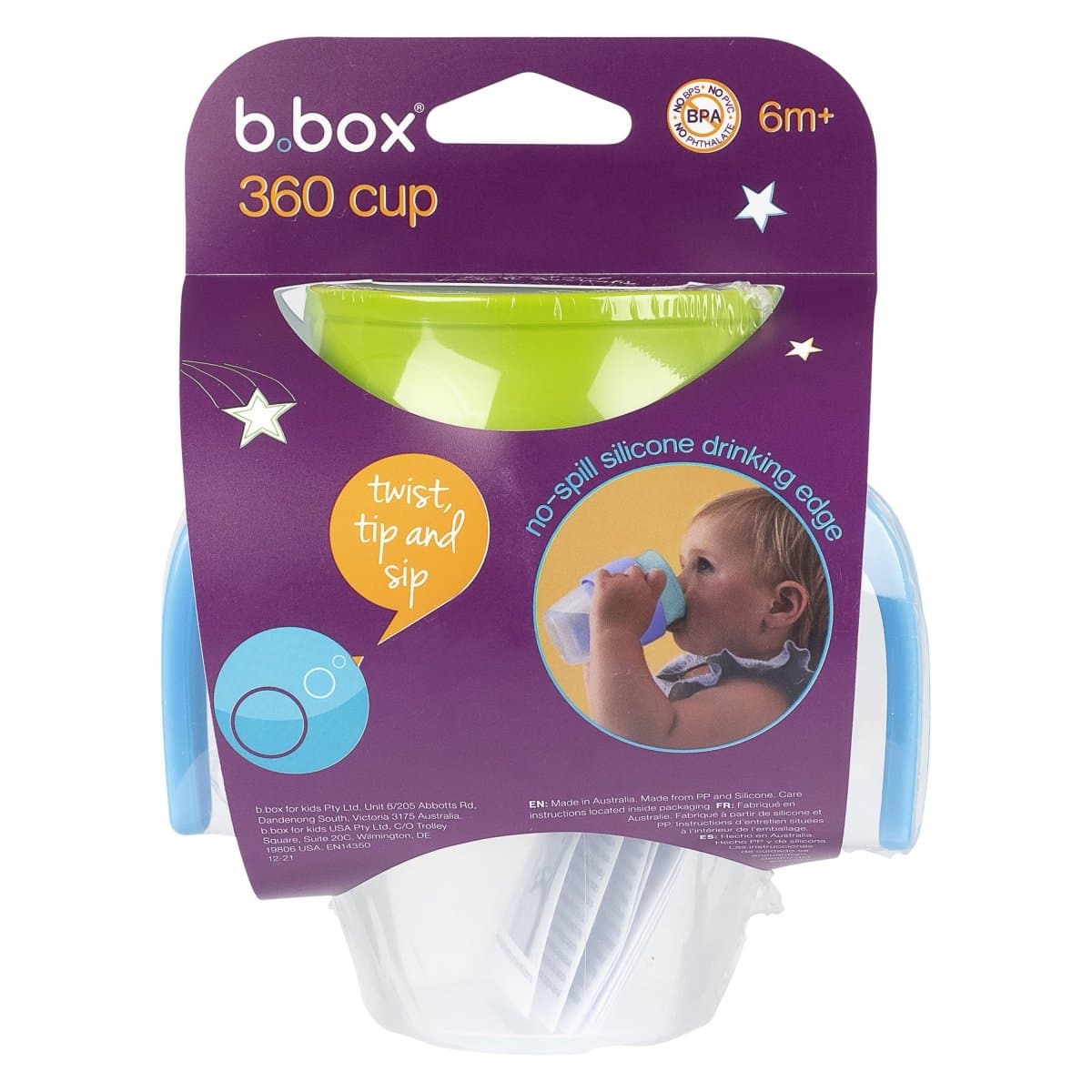 b.box 360 Cup Ocean Breeze Blue Green - 200133