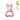 b.box Chill + Fill Bunny Teether Blush Pink - 100411